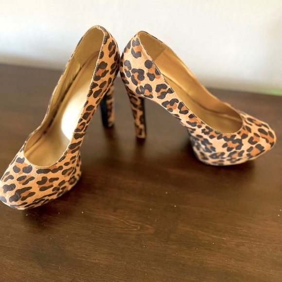 Mossimo Supply Co. Shoes - Mossimo Animal Print Platforms